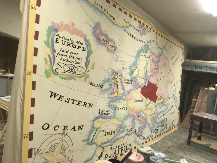 10'x20' 19th Century Map